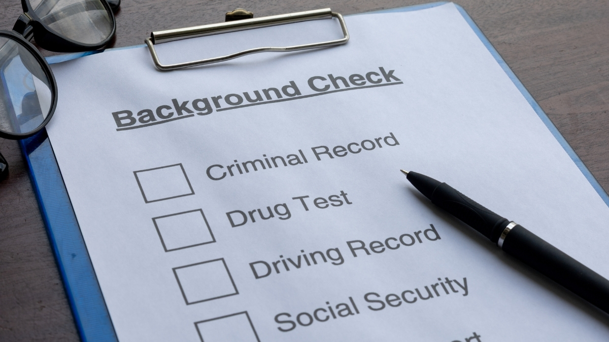 background check background check